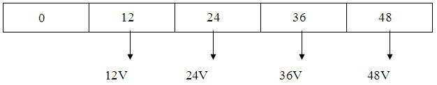 多\不同电压输出12V?4V?6V?8V