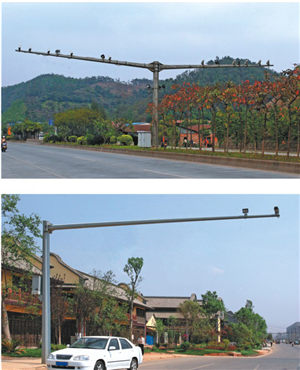 交通道路監控桿